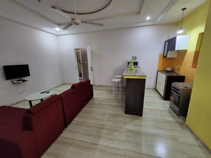 N° 5346 :
                            Appartement meublé à louer , Adidogome, Lome, Togo : 150 000 XOF/mois